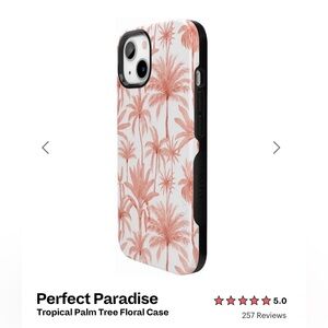 Casely Tropical Palm Tree Floral Case iPhone 13